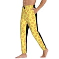 thumbnail image 3 of Kdxio Toast Pattern Joggers,Sweatpants for Men with Pockets-Medium, 3 of 5