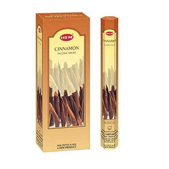 HEM Cinnamon Incense Sticks - Pack of 6 (120gm)