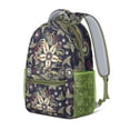 thumbnail image 2 of Abstract Paisley Art Waterproof Backpack - Lightweight Vintage Design for College Students & Commuters, 2 of 6