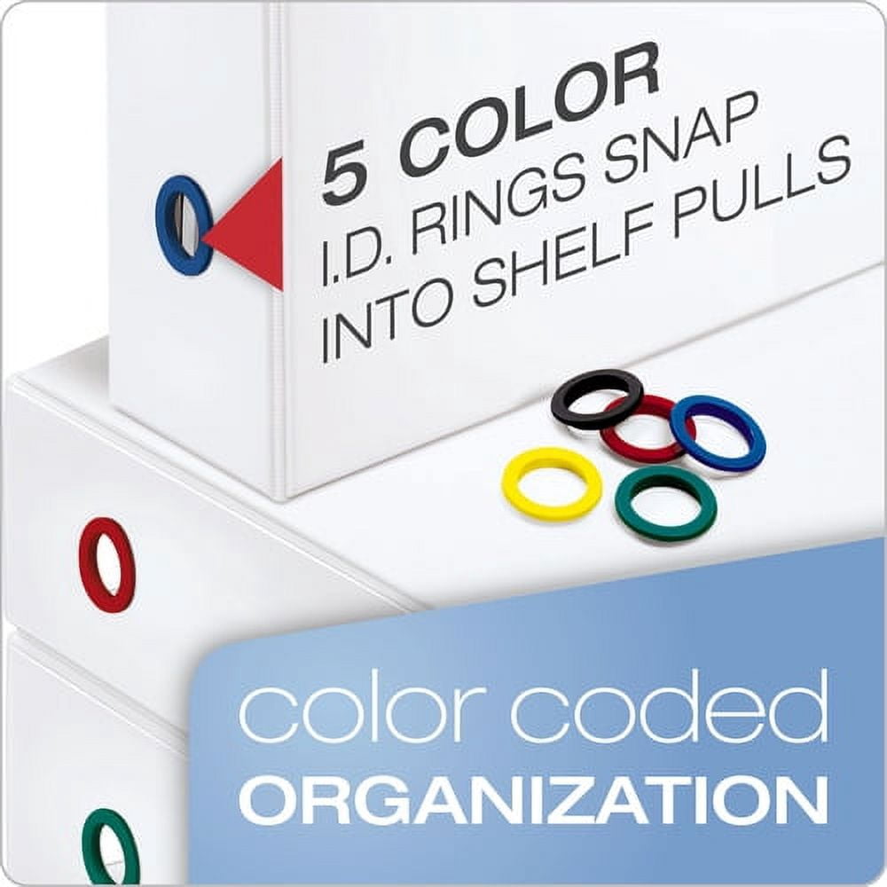 TOPS FreeStand Easy Open Slant-D Ring Binder 1" Binder Capacity - Letter - 8 1/2" x 11" Sheet Size - 225 Sheet Capacity - 1 1/2" Spine Width - 3 x D-Ring Fastener(s) - Polypropylene - White - 1.15 lb