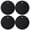 4pcs-black, variant on 4pcs Round Silicone Pot Mat, Multi-Purpose Silicone Mat, Suitable for Anti Slip and Heat-Resistant Mats for Pots, Plates, and Coasters