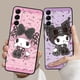 thumbnail image 2 of Funda de teléfono Wear A Bow Kuromi y My Melody para Samsung Galaxy A53 A54 A51 A52 A73 A72 A71 A12 A13 A14 A70 A50 A21 A33 A42 Funda xuanjing  unisex, 2 of 2