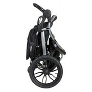 Baby Trend Navigator Double Jogging Stroller, Europa Black, Lightweight with Reclining Seats