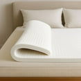 thumbnail image 3 of Foam Canada 2" King (76" x 80") Size Organic Latex Mattress Topper (Soft) With Cover, Natural Support for Medium Beds, GOLS Certified, Eco-Friendly, Pressure Relief, Mattress Pad Bed Mattress Softener, 3 of 13