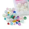 thumbnail image 7 of 1Box 1250Pcs Glass Beads Round Mixed Color 4~8x4~7.5mm Hole: 1~1.6mm, 7 of 7