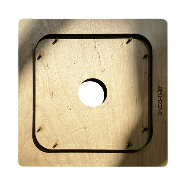 Troqueles de corte de cuero, molde para bandeja de Valet de cuero, molde para cuero, plantilla de herramientas resistentes para manualidades DIY,