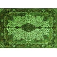 thumbnail image 1 of Ahgly Company Indoor Rectangle Medallion Green Traditional Area Rugs, 2' x 3', 1 of 1