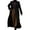 Black, variant on Mens Full Length Trench Coat Notch Lapel Long Jacket Casual Double Breasted Overcoat Fall Winter Wool Pea Coats with Pockets