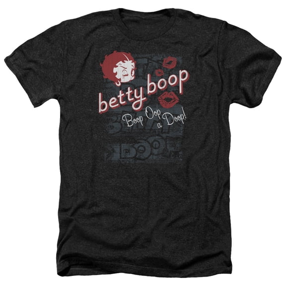 Betty Boop - Boop Oop - Heather Short Sleeve Shirt - Large