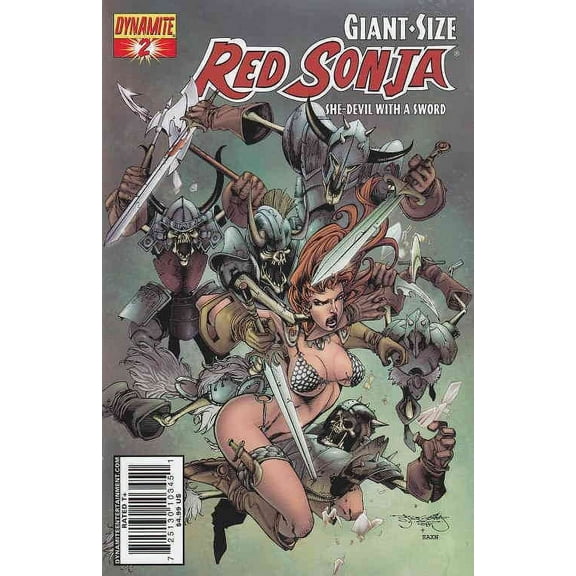 Giant Size Red Sonja #2B VF ; Dynamite Comic Book