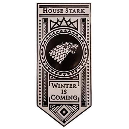 Game Of Thrones House Stark Enamel Pin Set Noble House Banner