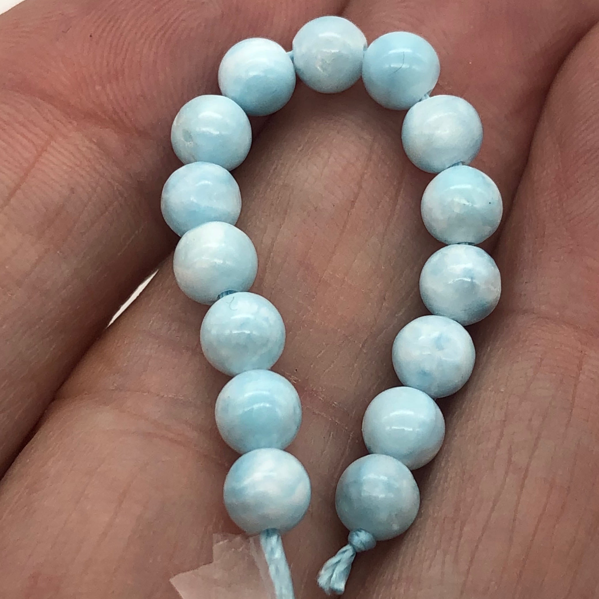 Natural Stone Genuine Hemimorphite Gemstone Beads For Jewelry Making Strand 15" 