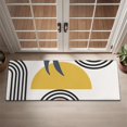 thumbnail image 2 of Bohemian Retro Floral Non-Slip Entryway Door Mat,Boho Indoor Decor Durable Low Plush Door Mat,Washable Welcome Rug for Patio Hallway Home Decor 16x47 Inches, 2 of 7