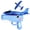 Blue, variant on Dinosaur Foam Glider Launcher Toy Model, 2026 New Foam Glider Plane with Airplane Launcher, Lovely Outdoor Flying Model for Park, Perfect Dinosaur Foam Glider Airplane