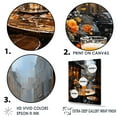 thumbnail image 3 of Designart "Reverie Of Coffee In Paris" Coffee & Tea Wall Decor, 3 of 7