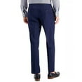thumbnail image 3 of Perry Ellis Mens Modern fit Dress Pants 40 / 32 Navy Blue Solid Stretch, 3 of 4