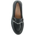 thumbnail image 5 of Journee Womens Kezziah Loafer Style Lug Outsole Platform Pumps, Widths Available, 5 of 10