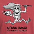 thumbnail image 3 of CafePress - Stand Back! T Shirt - Mens Comfort Colors Shirt, 3 of 5