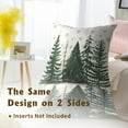 thumbnail image 7 of Christmas Pine Tree Throw Pillow Covers Inch White Snowflake Pillow Cases Set of 2 Holiday Cushion Case Decoration for Bed Sofa Couch, 7 of 7
