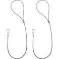 thumbnail image 1 of 2pcs Stainless Steel Adjustable Gate Latch Cable Pull Gate Latch Pull Gate Latch, 1 of 4