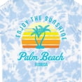 thumbnail image 4 of Inktastic Summer Enjoy the Sunshine Palm Beach Florida in Blue Boys or Girls Toddler T-Shirt, 4 of 5