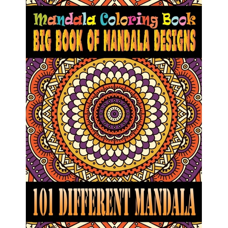 101 Incredible Patterns, an Easy Mindfulness Coloring Book for Adults for  Relax