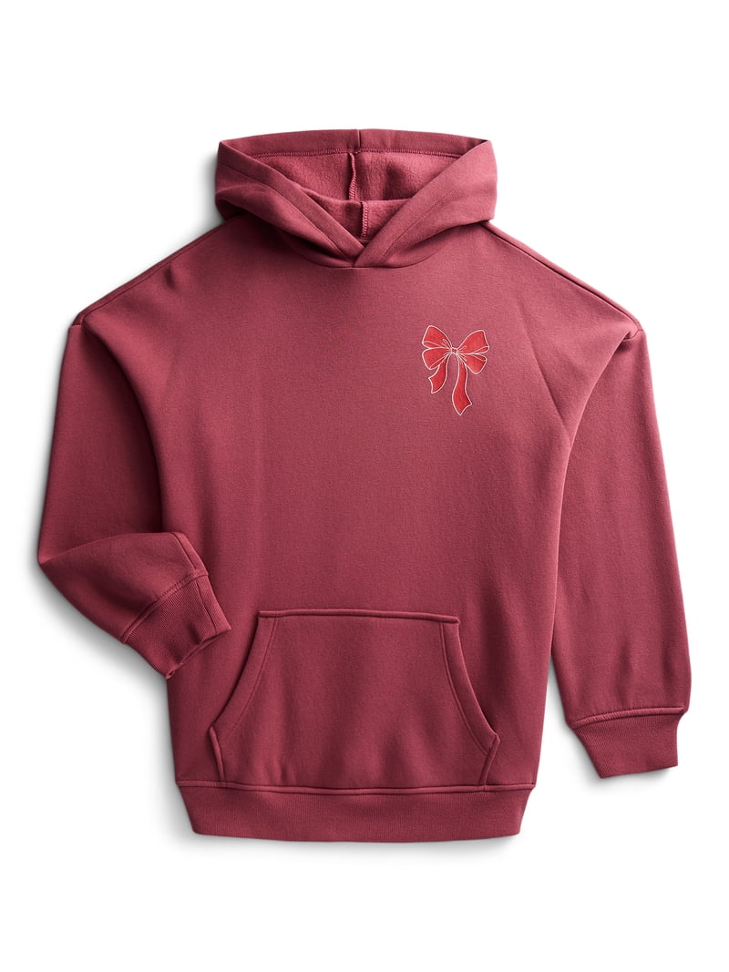 Weekend Academy Girls Graphic Hoodie, Sizes 4-18 - Walmart.com