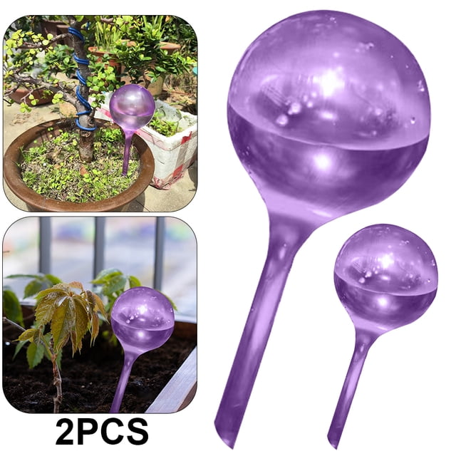 2 Unids Planta Waterer Bird/Bola Forma PVC Riego Por Goteo Dispositivos Riego Automático (J)