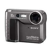 Sony Mavica-MVC-FD73 - Digital camera - compact - 0.35 MP - 10x optical zoom - metallic gray