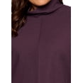 thumbnail image 5 of RBX Active Women's Plus Size Quilted Cowl Neck Pullover Tunic, 5 of 5