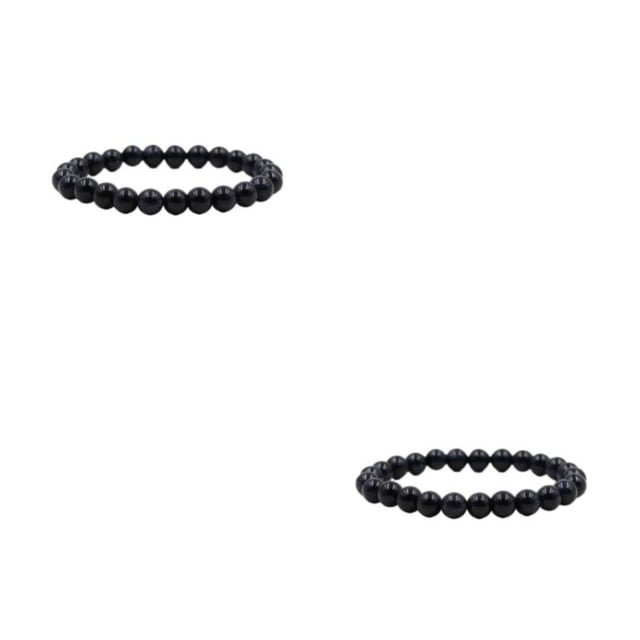 Qarigey con cuentas, colgante de cuentas, joyería de moda, regalo de cumpleaños de moda de larga duración, muñequera, pulseras para tipo 4 4 mm 2piezas