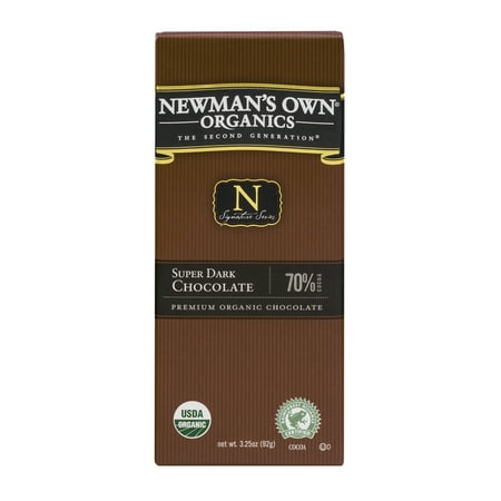 Newman S Own Super Dark Chocolate Bar Newman S Own Super Dark Chocolate Bar