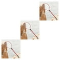 thumbnail image 1 of mmirethe 1/2/3/5 Fishing Net Aluminum Extensible Telescopic Pole Handle Knotless Mesh Red 3PCS, 1 of 6