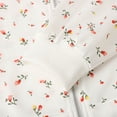thumbnail image 4 of XIAONU Womens Floral Print Zip Up Hoodie Lace Trim Cute Embroidery Zip Up Jacket Casual Daily Wear Hooded Sweatshirt, 4 of 7