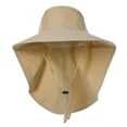 thumbnail image 4 of Generic Khaki Side Mesh Ribbon Sun Hat for Outdoor Adventures and Leisure Activities, 4 of 6