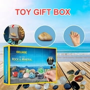 Angle View: Rocks Storage Gift Box,Provides Kids High Quality Educational Toys,Suitable Gift