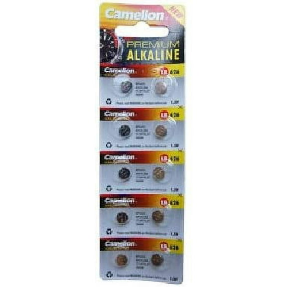 1000 x AG4 / 376 / 377 / LR66 Camelion Button Batteries