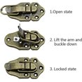thumbnail image 3 of Set Of 8 Vintage Latches Toggle Clasp -bronze Banban, 3 of 5