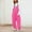 Hot Pink, variant on Lovskoo Fleece Overalls for Women Fuzzy Solid Color 2025 Fall Winter Romper Jumpsuit With Pocket Hot Pink XL