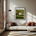 thumbnail image 2 of Countryside near Ashfield - Ashfield Massachusetts Photography Farmhouse Rural Countryside Pastoral Landscape Scenic Nature Black Framed Wall Art Print 8 x 10 inches, 2 of 4