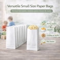 thumbnail image 2 of Bolsas de papel Perfect Stix blancas kraft de 2 lb, paquete de 100, 2 of 5
