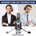 thumbnail image 3 of Trucker Wireless Headset Bluetooth 5.2 Earpiece Dual Mic Earbud Noise Cancelling, 3 of 7