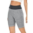 thumbnail image 2 of YouLoveIt Butt Lifting Yoga Shorts Women Tummy Control Leggings Textured Scrunch Running Shorts Honeycomb High Waist Yoga Pants Sexy Butt Lifting Stretchy Leggings, 2 of 7