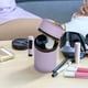 thumbnail image 4 of Cylindrical Coin Wallet, Envelope Style, Portable Key Change Earphone Bag, Minimalist Design, Fashionable Storage, Foldable Compact, Durable Fabric, For Travel, Office Use, 4 of 8