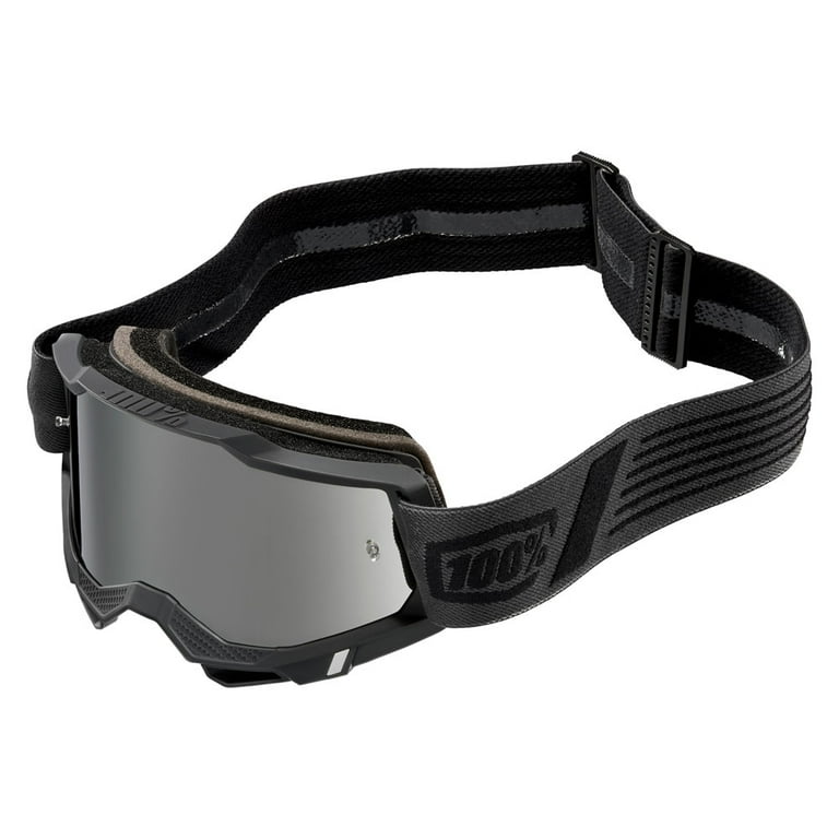 100% Accuri 2 Goggle Scranton Frame/Silver Mirror Lens - Walmart.com