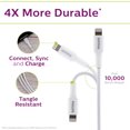 thumbnail image 4 of Cable Philips USB-C a Lightning de 1,2 m para iPhone, 4 of 7
