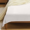 thumbnail image 4 of Hiroekza Twin Bed Sheets, Twin Size Flat Sheet - Machine Washable Bed Sheet for Tiwn Size Bed, Twin Fitted Sheet Wrinkle-Free Microfier Bed Sheet for Cooler Bed, School & Dormitories, 4 of 6