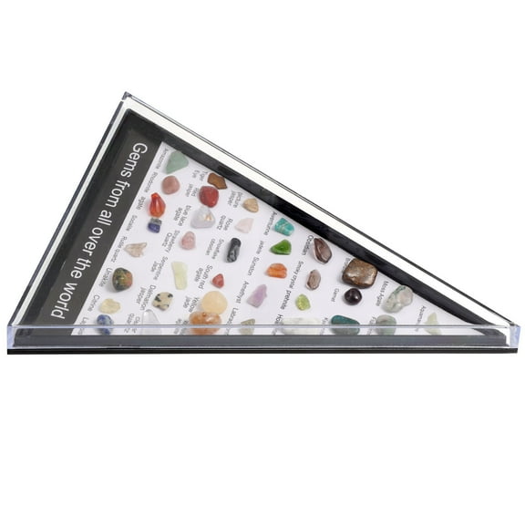 LEORX Stone Ornaments Crystal Multi 36 Pieces 15.5x11cm