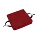 thumbnail image 1 of Billuyoard Hebilla fija antideslizante de poliéster que fija de forma segura los cojines a cualquier silla de múltiple Decoración del hogar Rojo, 1 of 6