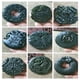 thumbnail image 2 of Jade pendant, made of black ink jade with openwork snake pattern, translucent green under light, magnetic jade., 2 of 4